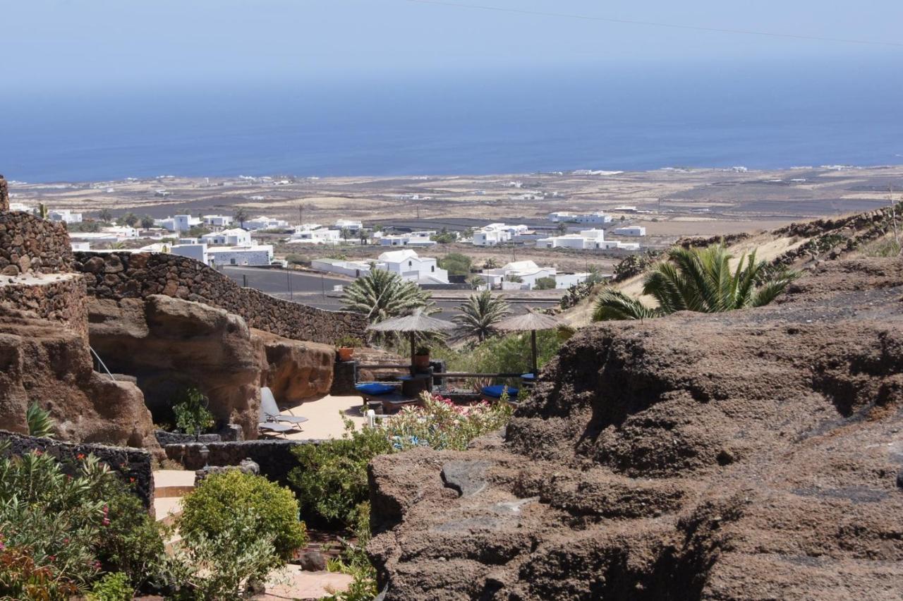Castillo Lanzarote Villa Sophie - Luxury Villa -Sleep In A Volcanic Cave With Heated Pool Tias Exterior photo